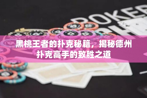 黑桃王者的撲克秘籍，揭秘德州撲克高手的致勝之道